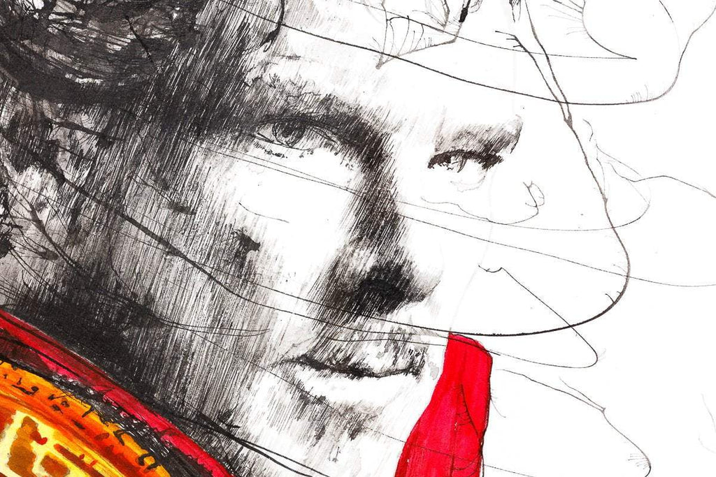 Dr. Strange - Original - SOLD by artist Scott Tetlow - Wyecliffe Galleries