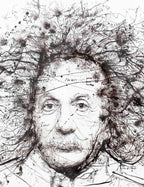 E=MC2 - Original - SOLD by artist Scott Tetlow - Wyecliffe Galleries