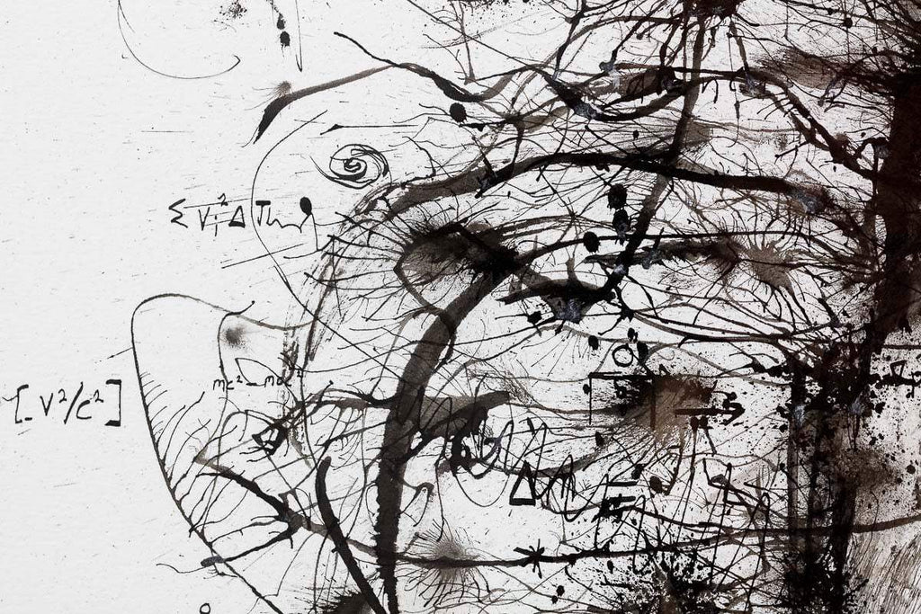 E=MC2 - Original - SOLD by artist Scott Tetlow - Wyecliffe Galleries