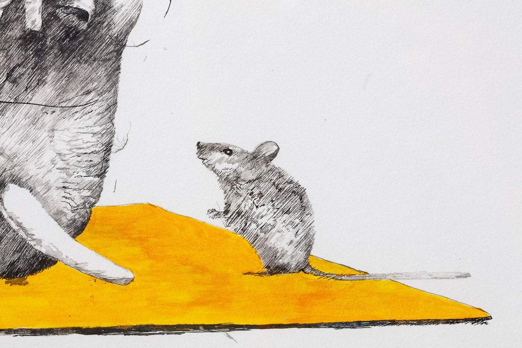 Just Breathe - Original - SOLD by artist Scott Tetlow - Wyecliffe Galleries