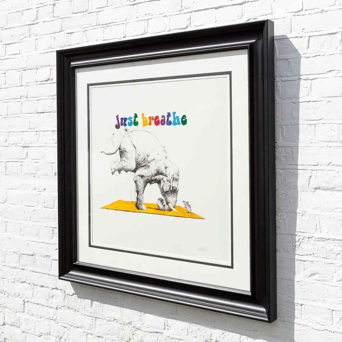 Just Breathe - Original - SOLD by artist Scott Tetlow - Wyecliffe Galleries