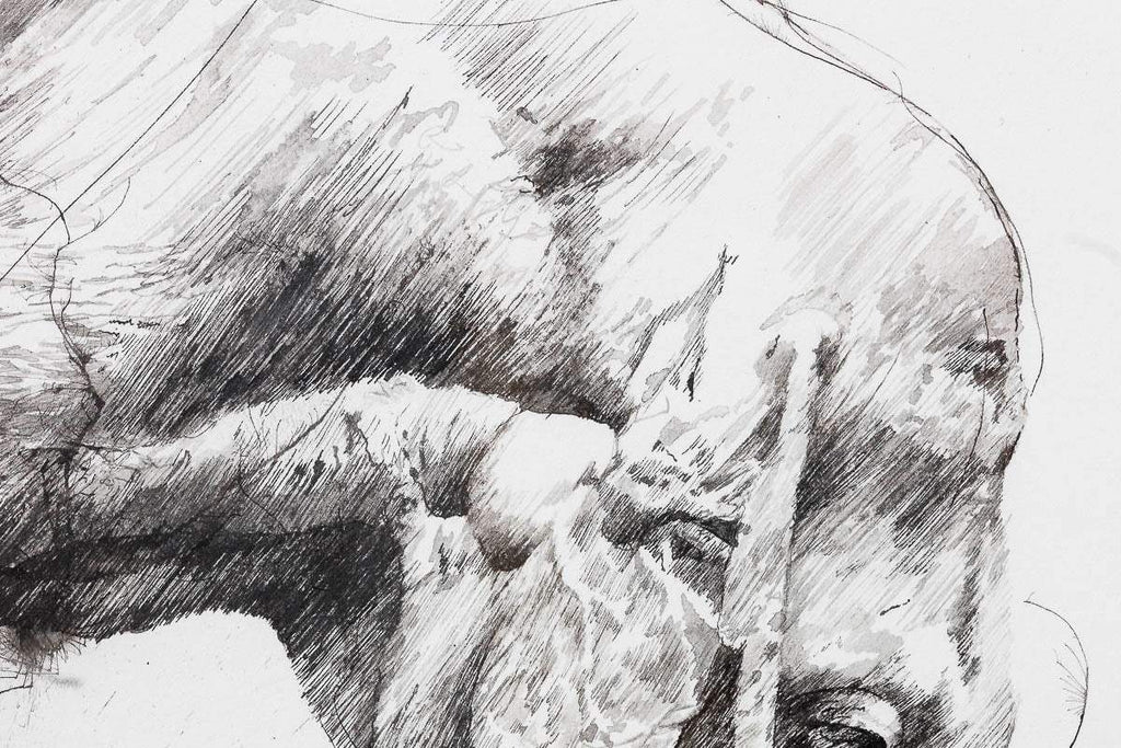 Just Breathe - Original - SOLD by artist Scott Tetlow - Wyecliffe Galleries