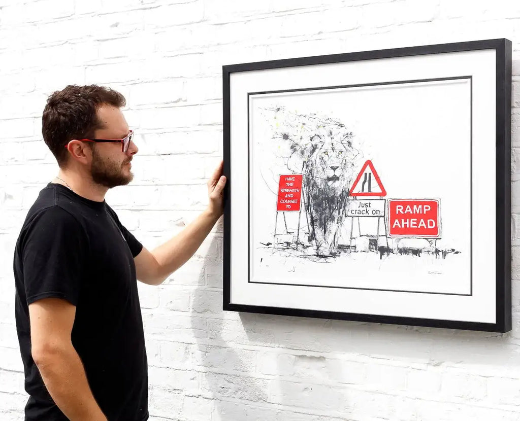 Just Crack On - Edition by artist Scott Tetlow - Wyecliffe Galleries