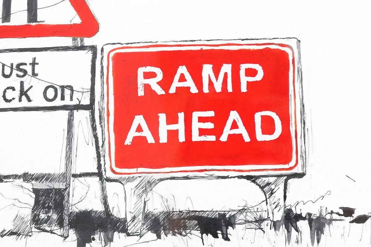 Just Crack On - Edition by artist Scott Tetlow - Wyecliffe Galleries