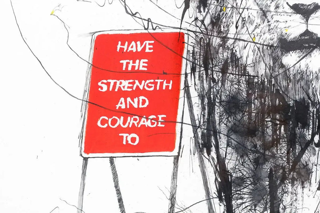 Just Crack On - Edition by artist Scott Tetlow - Wyecliffe Galleries