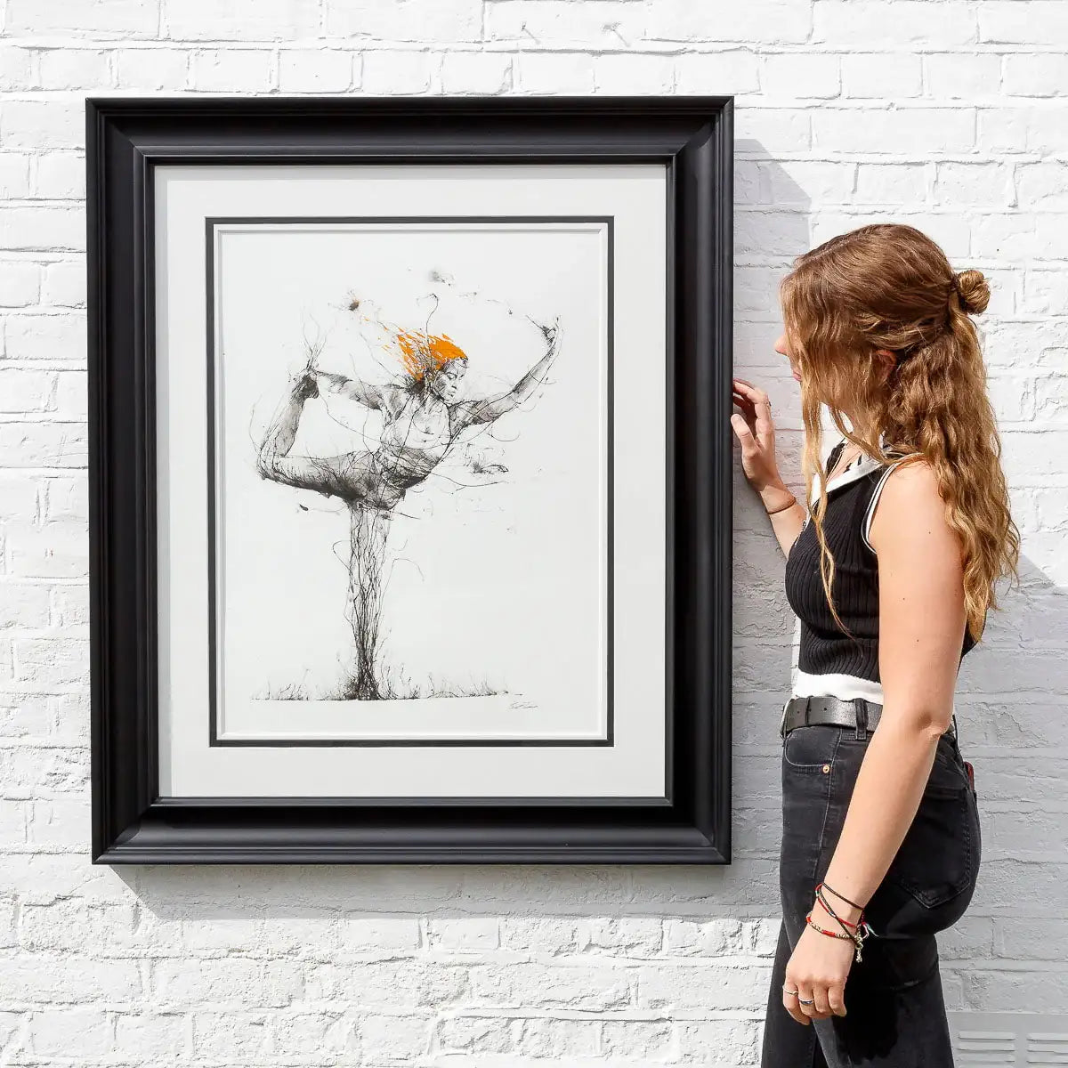 King Dancer - Original - SOLD by artist Scott Tetlow - Wyecliffe Galleries