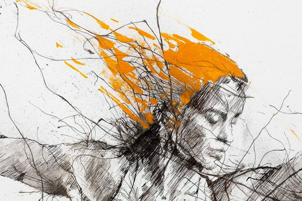 King Dancer - Original - SOLD by artist Scott Tetlow - Wyecliffe Galleries