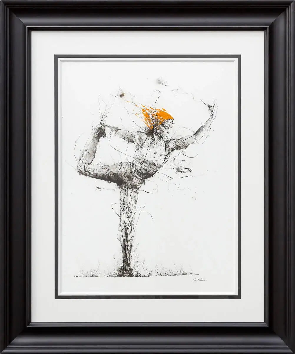 King Dancer - Original - SOLD by artist Scott Tetlow - Wyecliffe Galleries