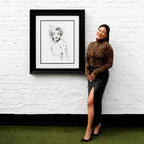 Marilyn - Original - SOLD by artist Scott Tetlow - Wyecliffe Galleries