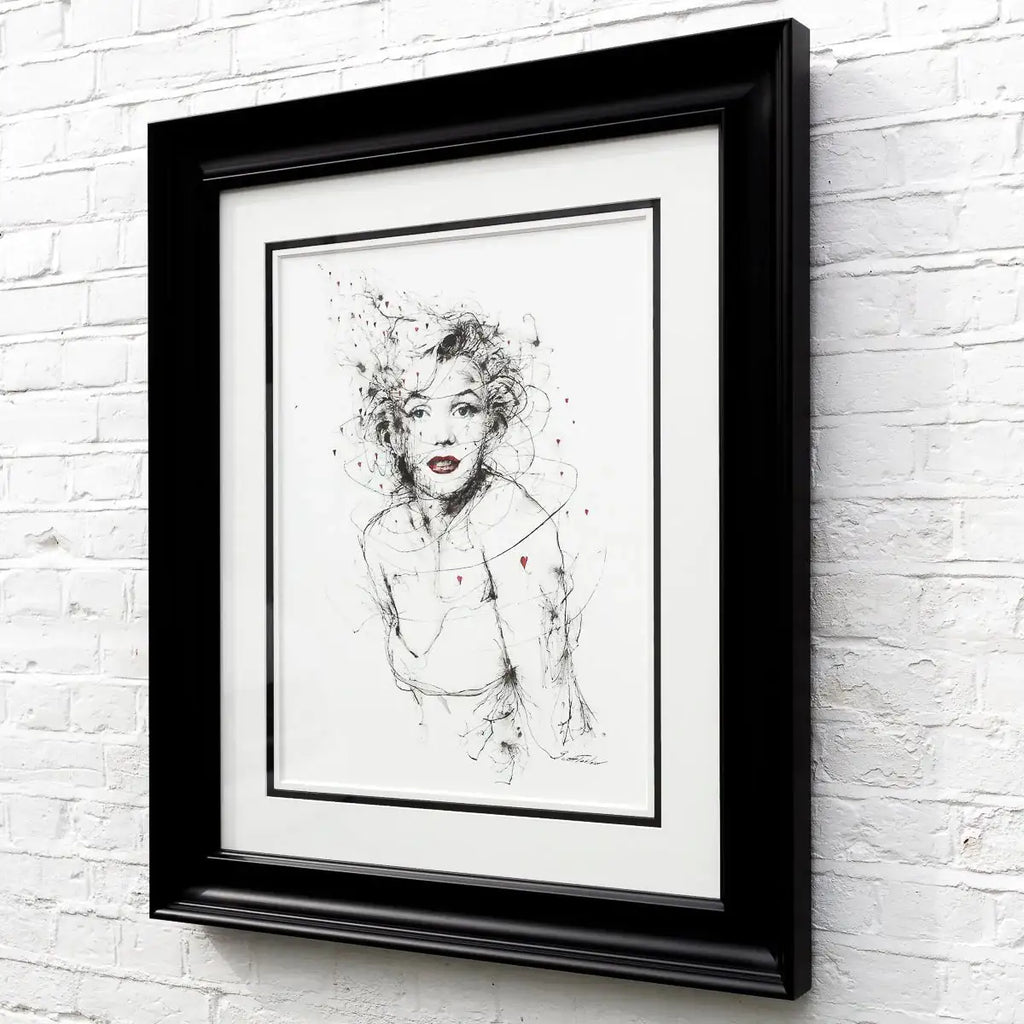 Marilyn - Original - SOLD by artist Scott Tetlow - Wyecliffe Galleries