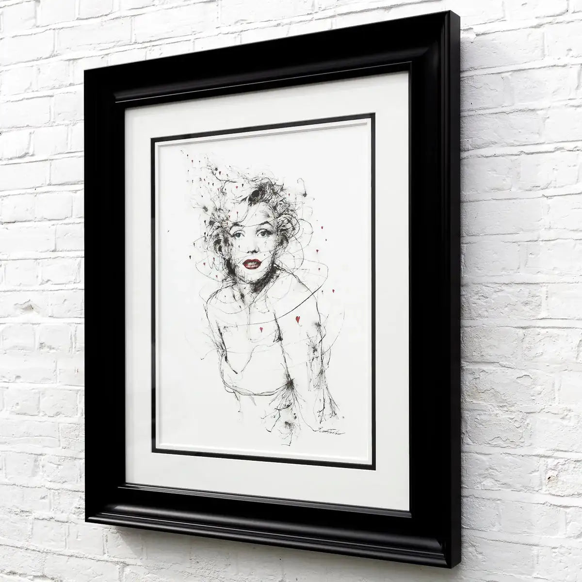 Marilyn - Original - SOLD by artist Scott Tetlow - Wyecliffe Galleries