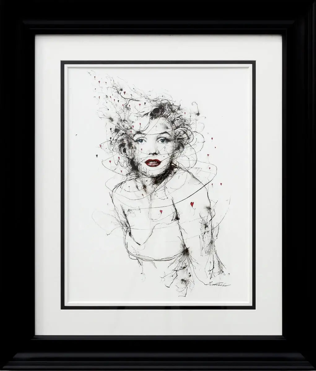 Marilyn - Original - SOLD by artist Scott Tetlow - Wyecliffe Galleries