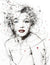 Marilyn - Original Scott Tetlow Original