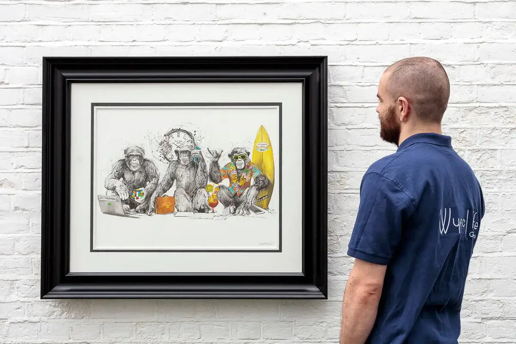 Monkey Business - Original - SOLD by artist Scott Tetlow - Wyecliffe Galleries