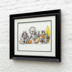 Monkey Business - Original - SOLD by artist Scott Tetlow - Wyecliffe Galleries