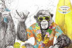 Monkey Business - Original - SOLD by artist Scott Tetlow - Wyecliffe Galleries