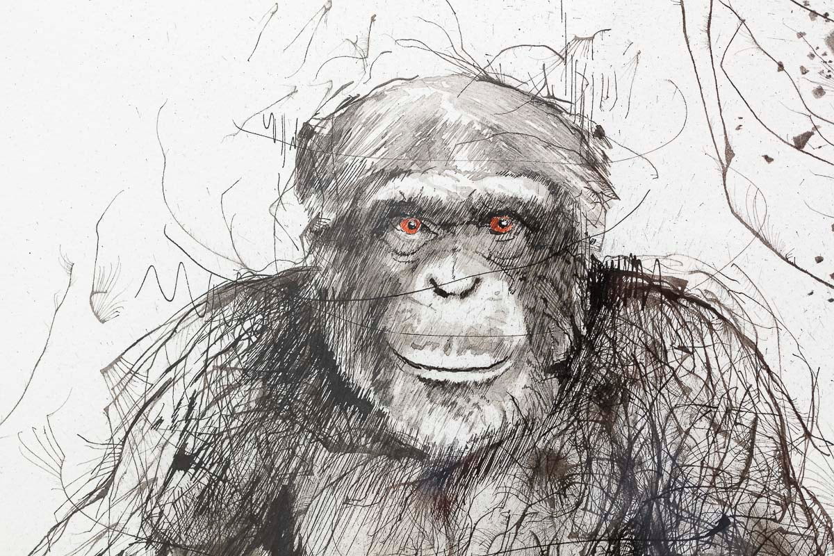 Monkey Business - Original - SOLD Scott Tetlow Original