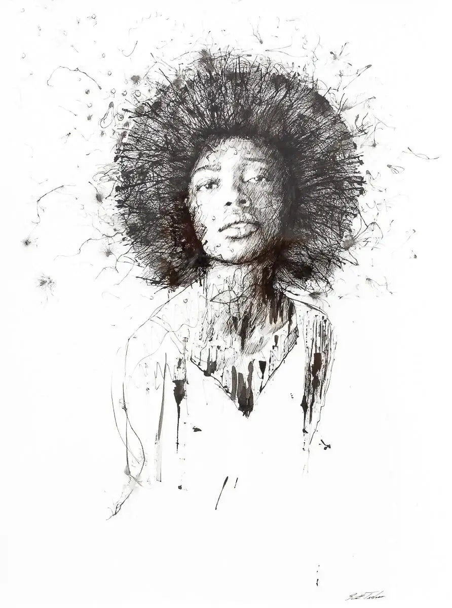 Natural Beauty - Original - SOLD by artist Scott Tetlow - Wyecliffe Galleries