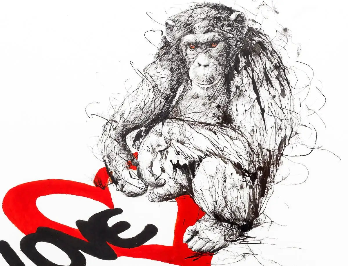 Our Love - Original by artist Scott Tetlow - Wyecliffe Galleries