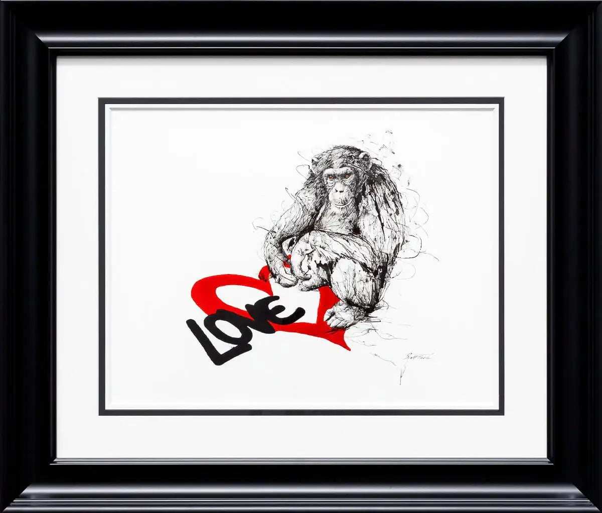 Our Love - Original by artist Scott Tetlow - Wyecliffe Galleries