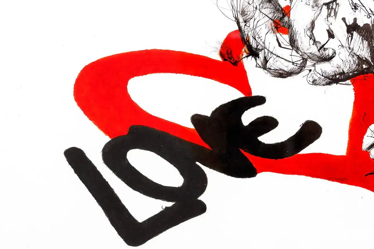 Our Love - Original by artist Scott Tetlow - Wyecliffe Galleries