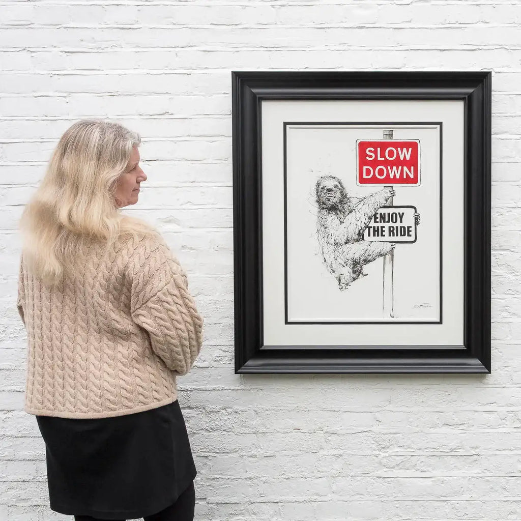 Slow Down - Original by artist Scott Tetlow - Wyecliffe Galleries