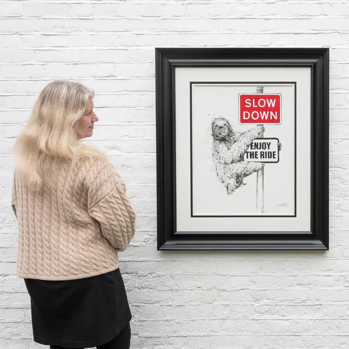 Slow Down - Original by artist Scott Tetlow - Wyecliffe Galleries