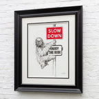 Slow Down - Original by artist Scott Tetlow - Wyecliffe Galleries