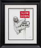 Slow Down - Original by artist Scott Tetlow - Wyecliffe Galleries