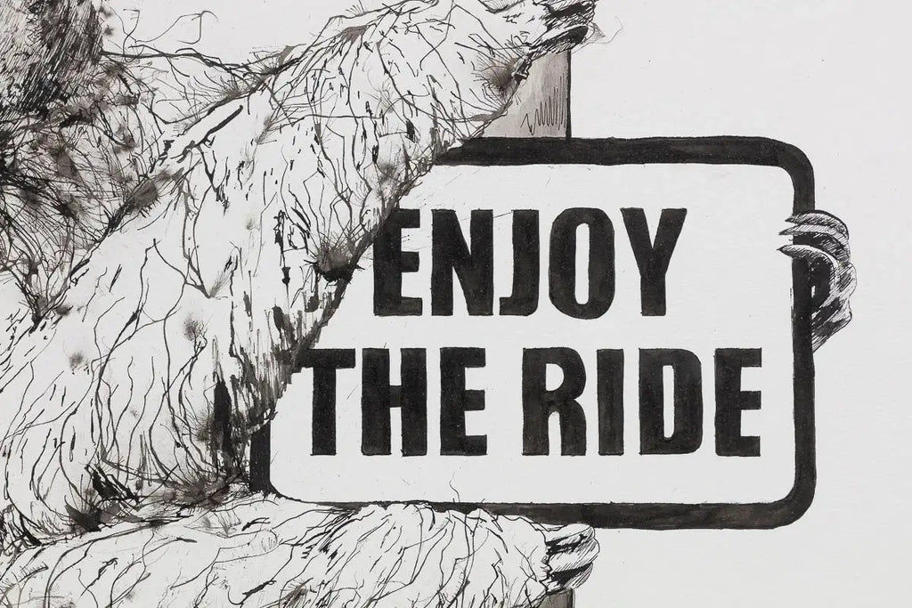 Slow Down - Original by artist Scott Tetlow - Wyecliffe Galleries