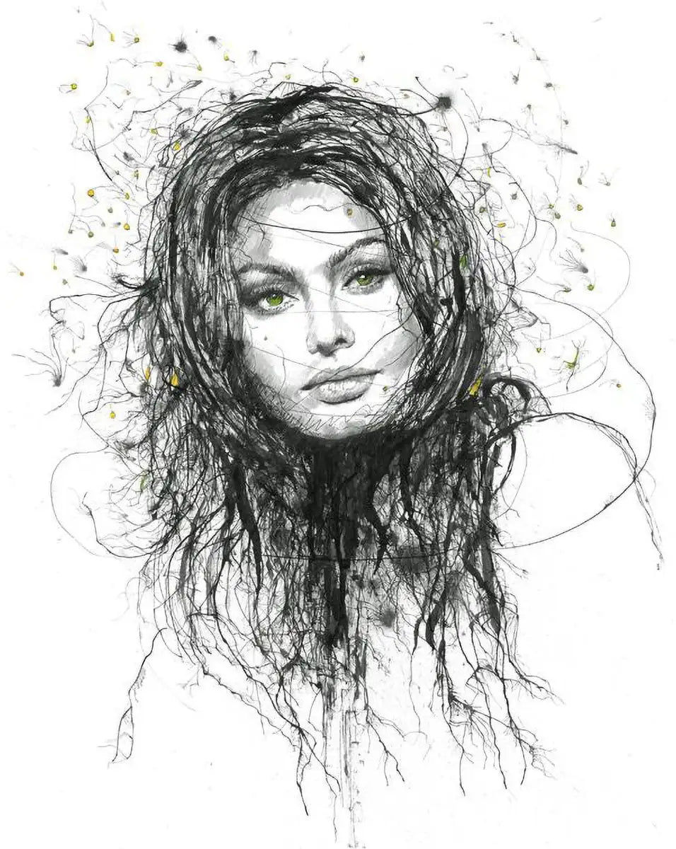 Sophia Loren - Edition by artist Scott Tetlow - Wyecliffe Galleries