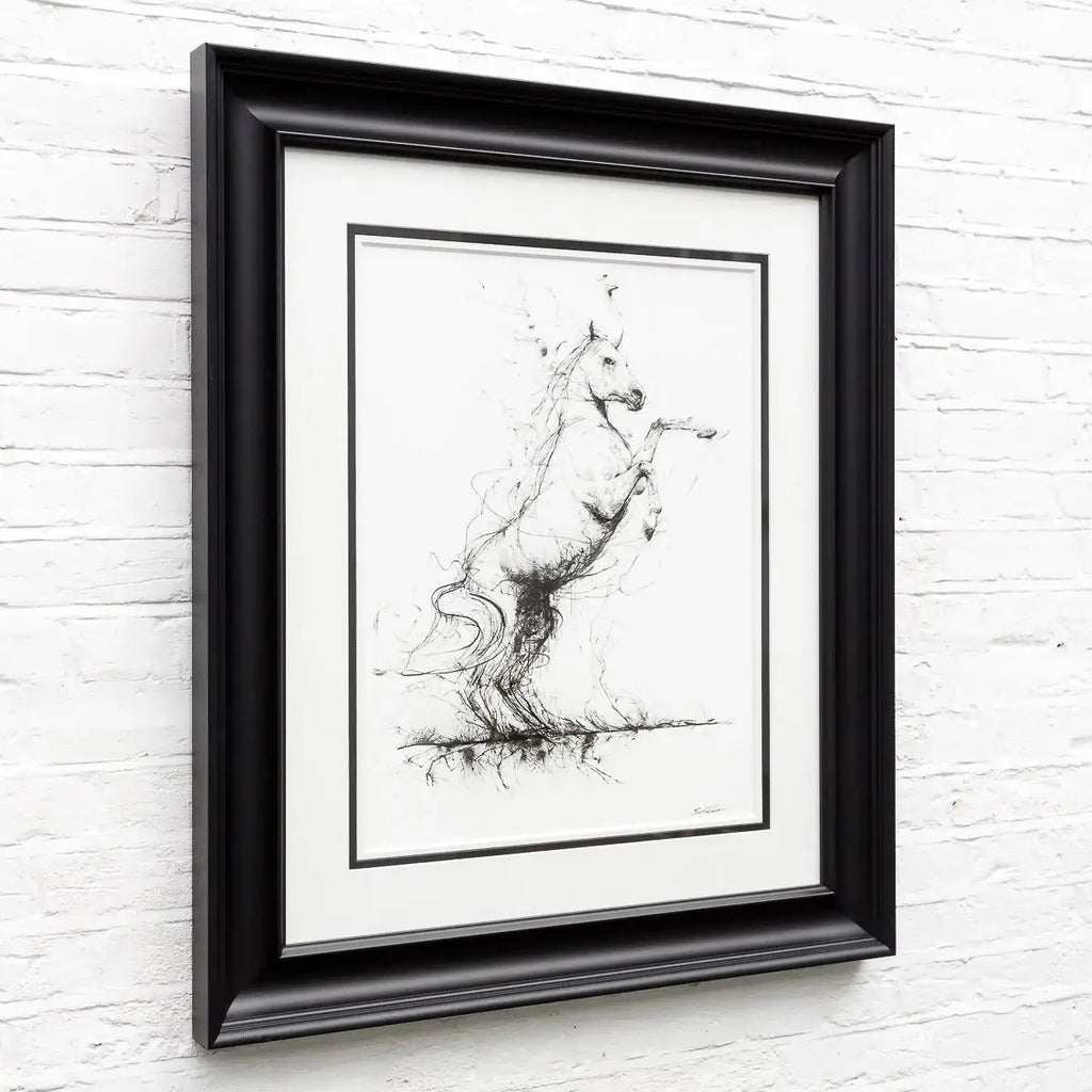 Stallion - Original - SOLD by artist Scott Tetlow - Wyecliffe Galleries