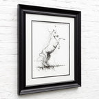 Stallion - Original - SOLD by artist Scott Tetlow - Wyecliffe Galleries