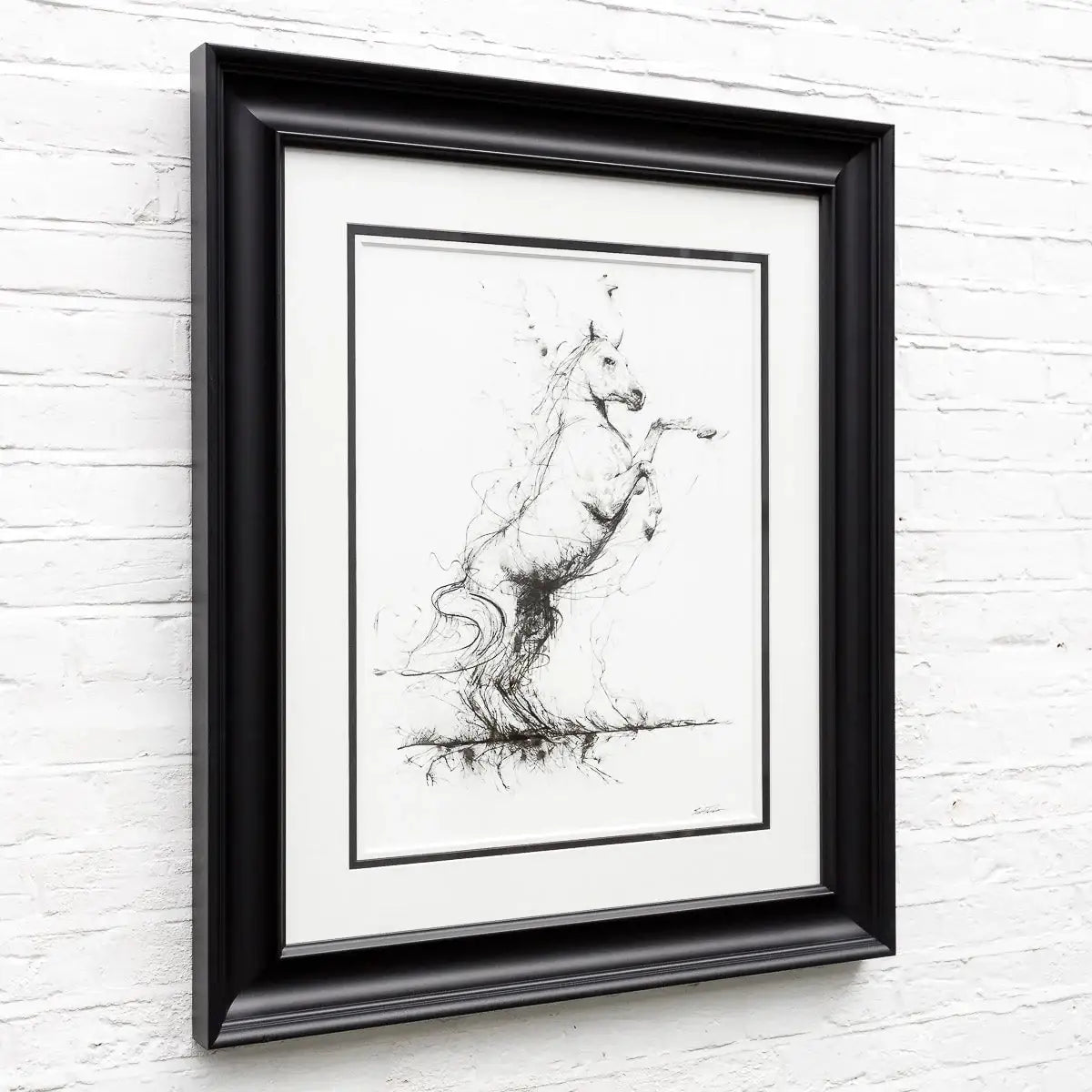 Stallion - Original - SOLD by artist Scott Tetlow - Wyecliffe Galleries