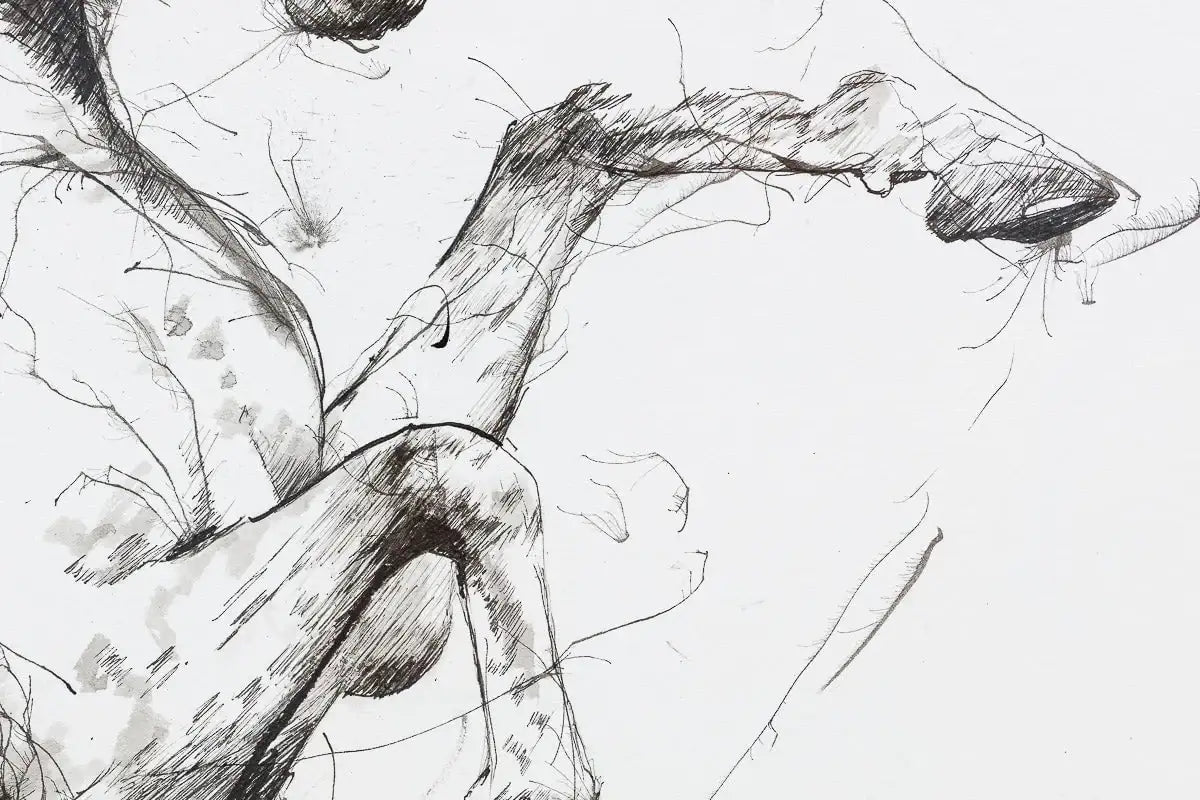 Stallion - Original - SOLD by artist Scott Tetlow - Wyecliffe Galleries