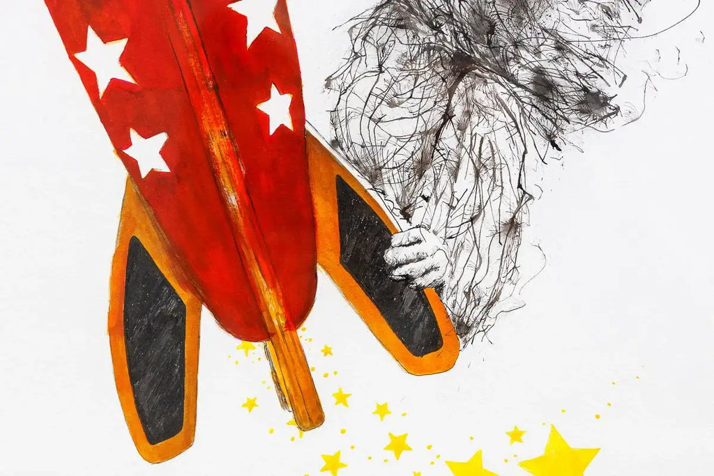 The Only Way Is Up - Original by artist Scott Tetlow - Wyecliffe Galleries