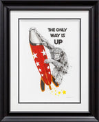 The Only Way Is Up - Original by artist Scott Tetlow - Wyecliffe Galleries