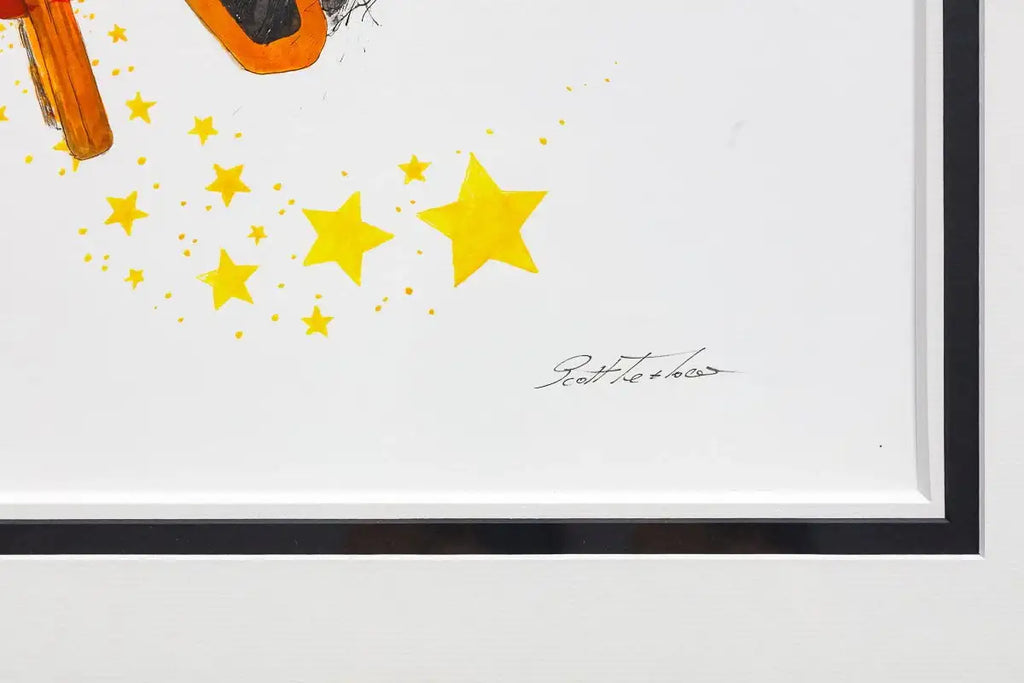 The Only Way Is Up - Original by artist Scott Tetlow - Wyecliffe Galleries