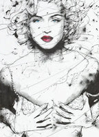 The Queen of Pop - Edition by artist Scott Tetlow - Wyecliffe Galleries