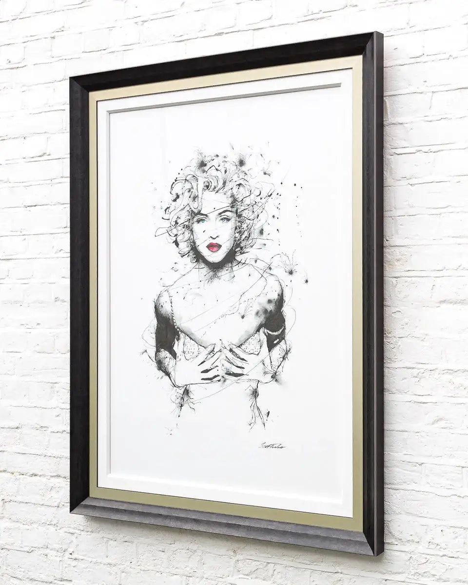 The Queen of Pop - Edition by artist Scott Tetlow - Wyecliffe Galleries