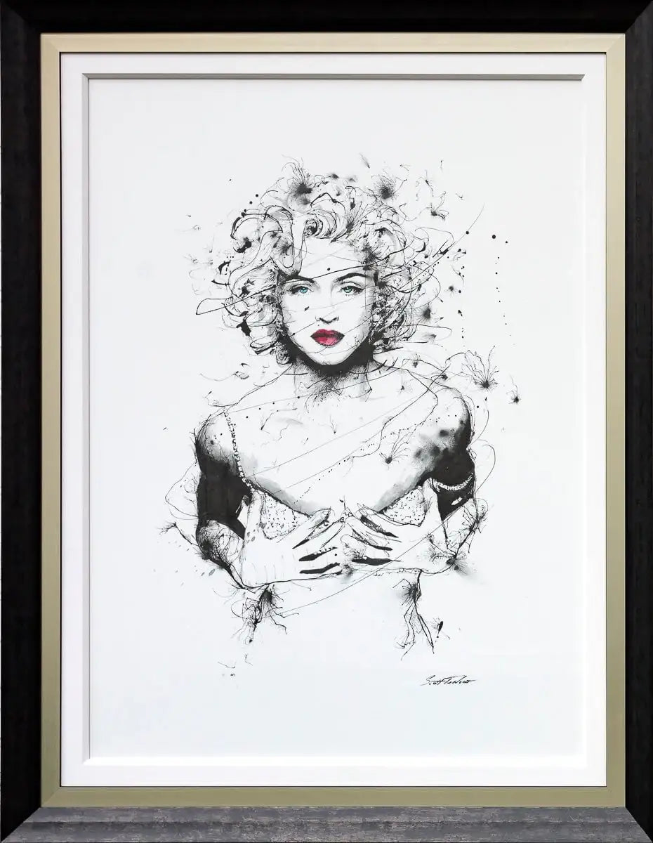 The Queen of Pop - Edition by artist Scott Tetlow - Wyecliffe Galleries