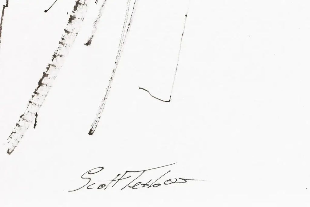 The Smile - Original - SOLD by artist Scott Tetlow - Wyecliffe Galleries