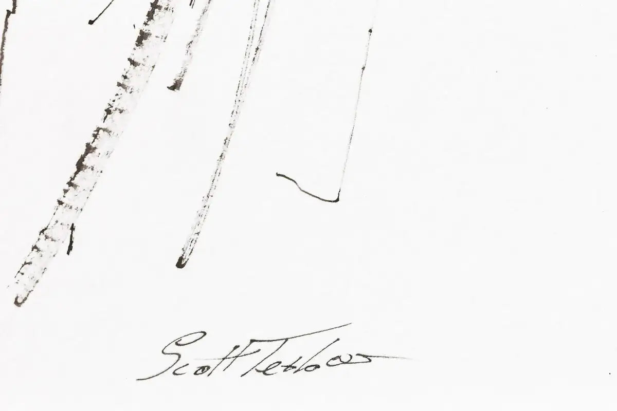 The Smile - Original - SOLD by artist Scott Tetlow - Wyecliffe Galleries