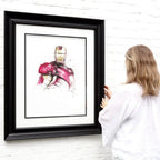 The Truth Is... I Am Iron Man - Original - SOLD by artist Scott Tetlow - Wyecliffe Galleries