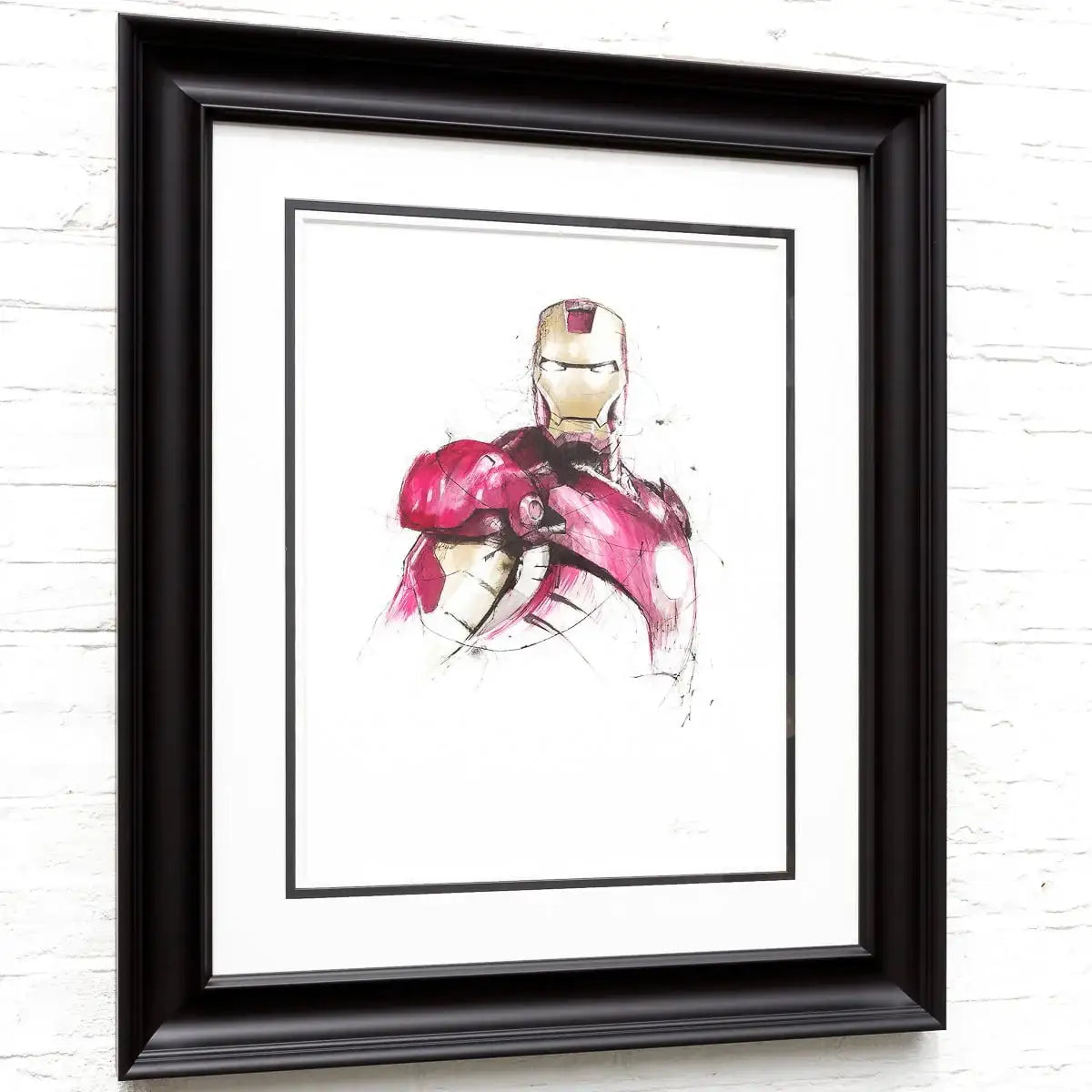 The Truth Is... I Am Iron Man - Original - SOLD by artist Scott Tetlow - Wyecliffe Galleries