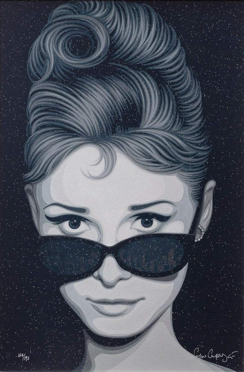 Audrey - New York, New York - Edition - SOLD by artist Simon Claridge - Wyecliffe Galleries