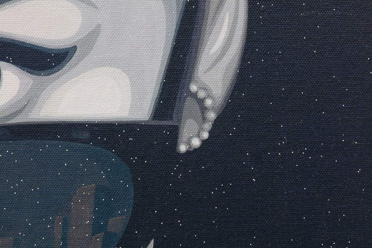 Audrey - New York, New York - Edition - SOLD by artist Simon Claridge - Wyecliffe Galleries