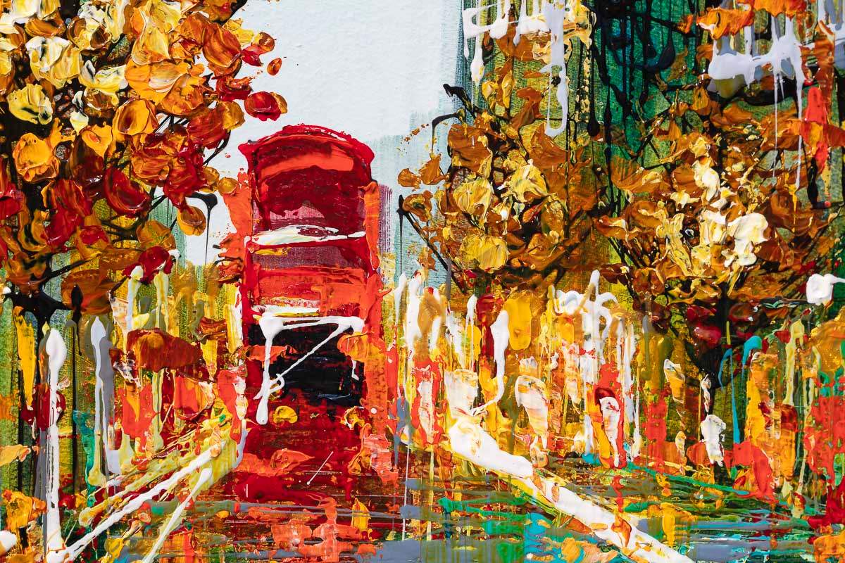 A Fine Day Out - Original - SOLD by artist Simon Wright - Wyecliffe Galleries