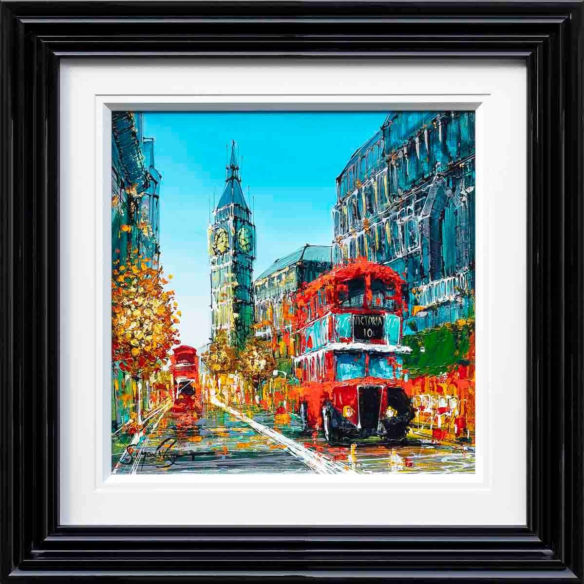 A Fine Day Out - Original - SOLD by artist Simon Wright - Wyecliffe Galleries