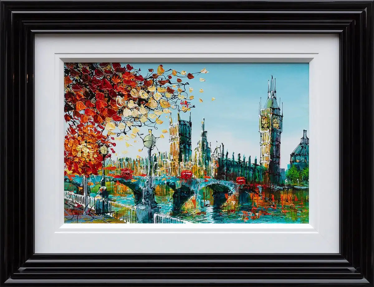 Autumn Days - Original - SOLD by artist Simon Wright - Wyecliffe Galleries